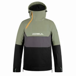 Men's Powder Anorak Waterproof Windproof Ski Jacket