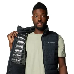 Men's Powder Lite Water-Resistant Thermal-Reflective Sleeveless Gilet