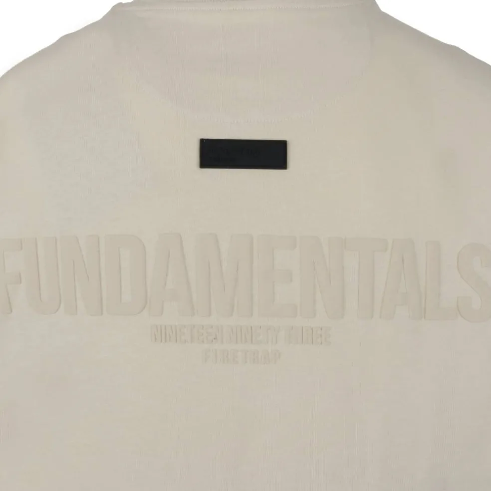 Men's Puff Print Oversized T-Shirt