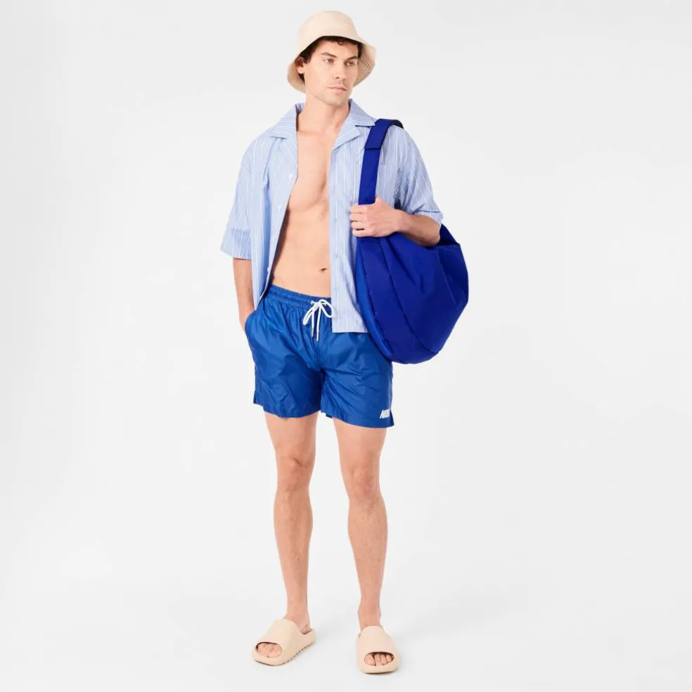 Men's Quick-Drying Mesh Lined Swim Shorts