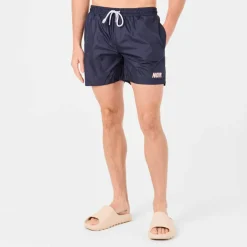 Men's Quick-Drying Mesh Lined Swim Shorts