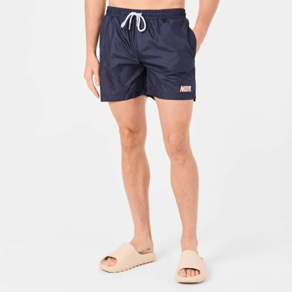 Men's Quick-Drying Mesh Lined Swim Shorts