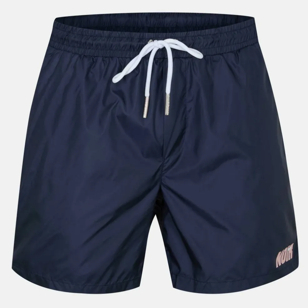 Men's Quick-Drying Mesh Lined Swim Shorts