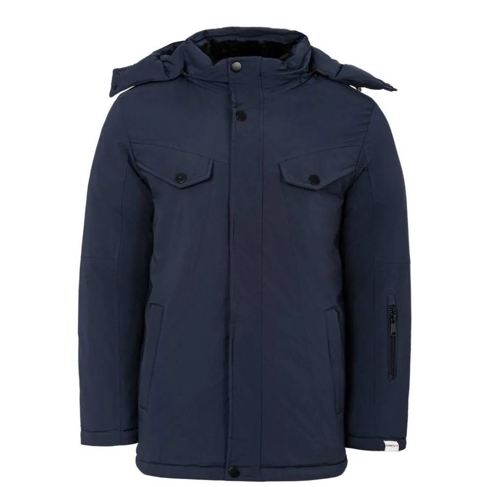 Men's Quilted Padded Puffer Jacket