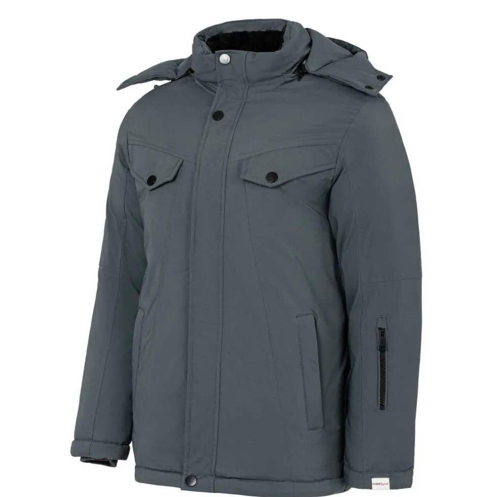 Men's Quilted Padded Puffer Jacket