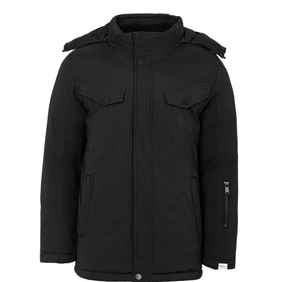 Men's Quilted Padded Puffer Jacket