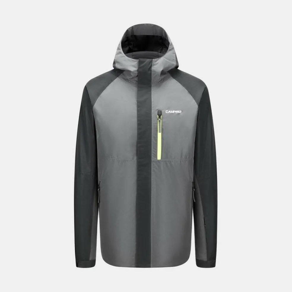 Men's Raise Waterproof Breathable Hooded Ski Jacket