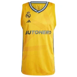 Men's Real Madrid Sleeveless HEAT.RDY 2024/25 Basketball Jersey