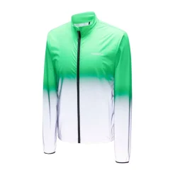 Men's Reflective Long Sleeve Full Zip Slim Fit Performance Cycling Jacket