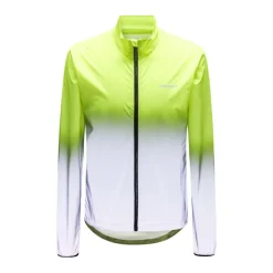 Men's Reflective Long Sleeve Full Zip Slim Fit Performance Cycling Jacket