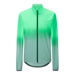 Men's Reflective Long Sleeve Full Zip Slim Fit Performance Cycling Jacket