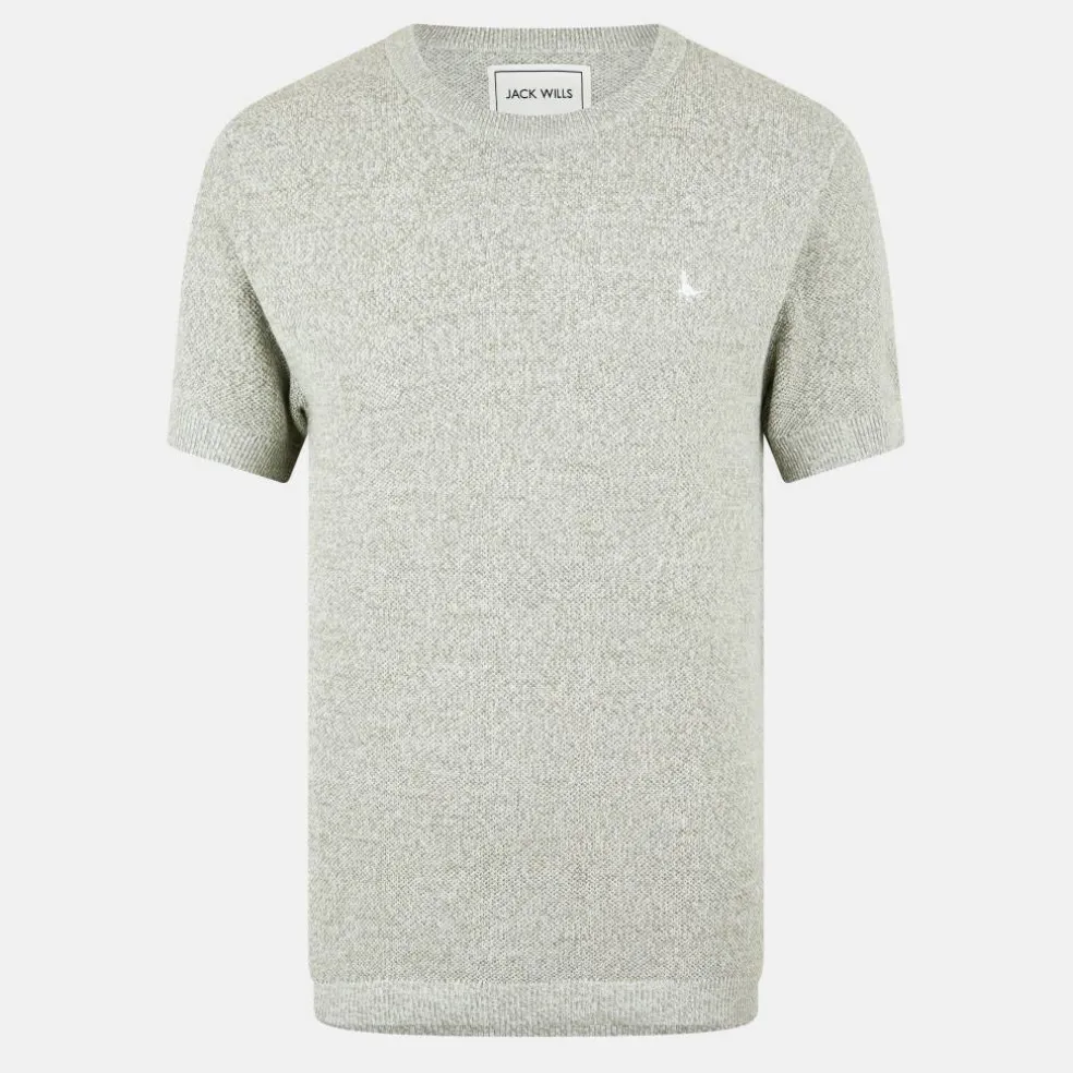 Men's Regular Fit Knitted T-Shirt