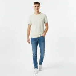 Men's Regular Fit Knitted T-Shirt