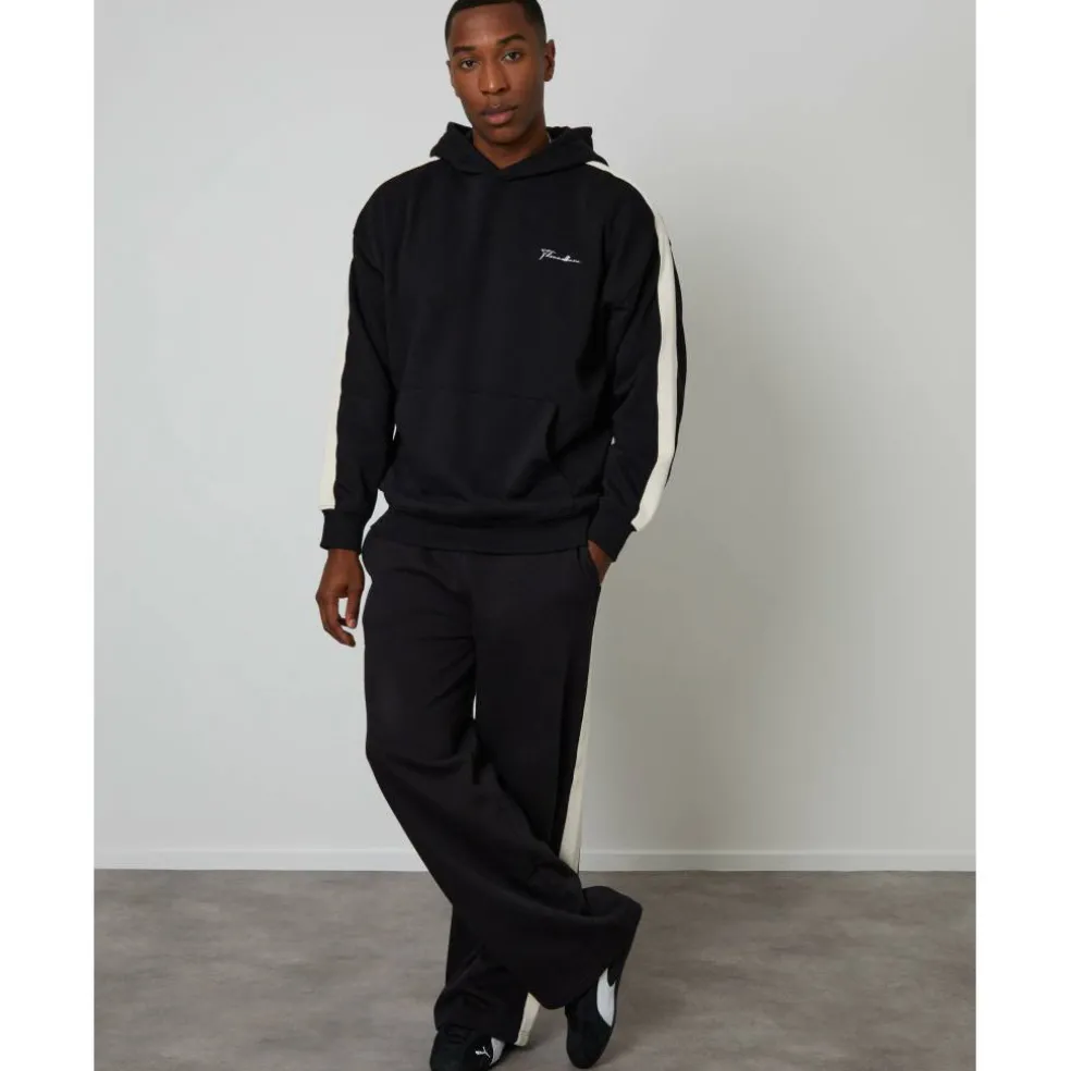 Men's Relaxed Fit Knitted Hoodie