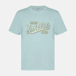 Men's Retro Graphic Cotton Short Sleeve Crew Neck T-Shirt