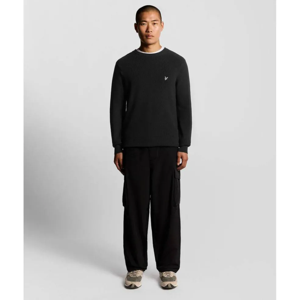 Men's Rib Crew Neck Jumper