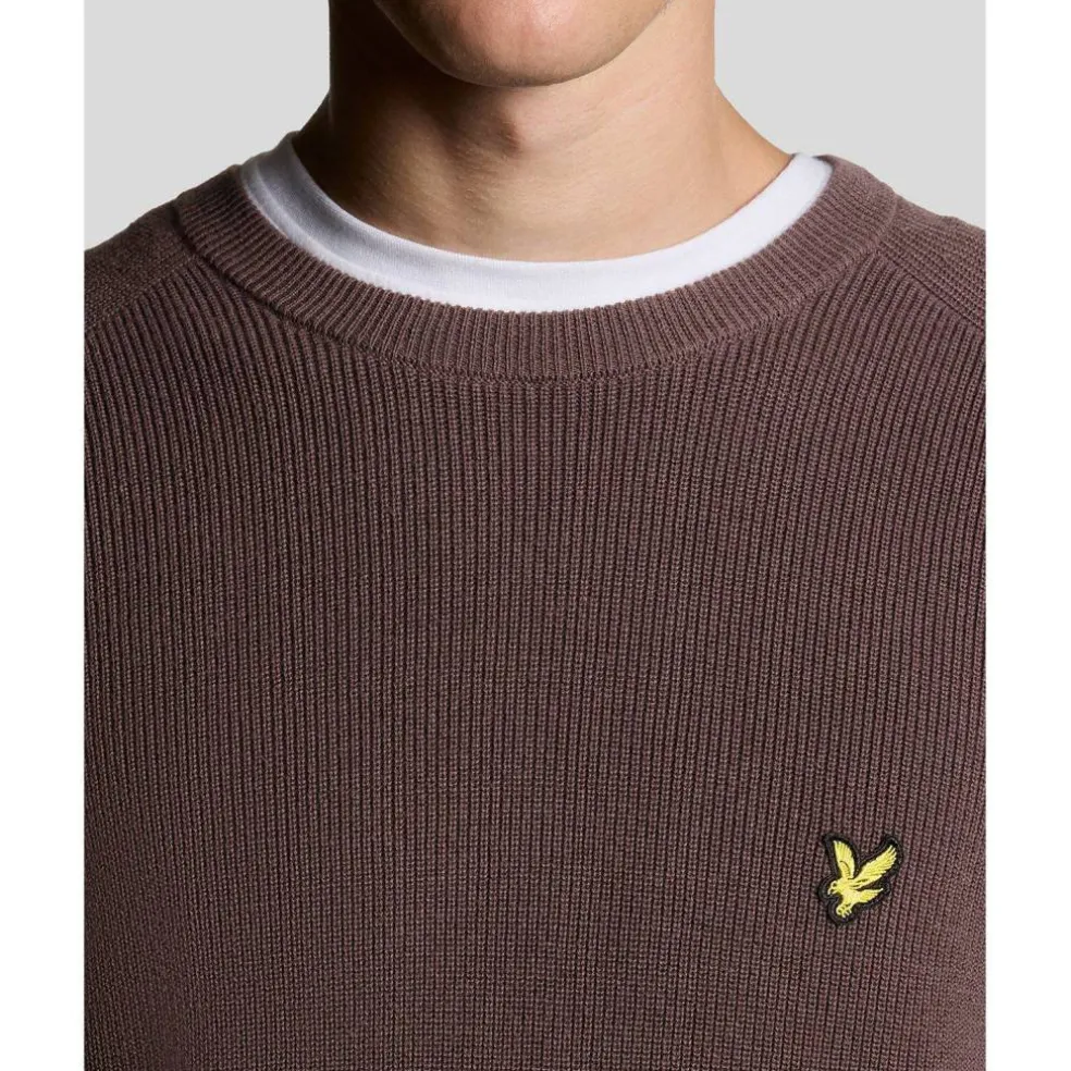 Men's Rib Crew Neck Jumper