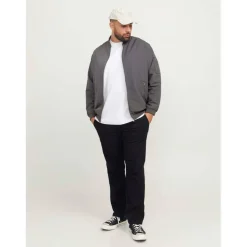 Men's Rush Plus Size Long Sleeve Bomber Jacket