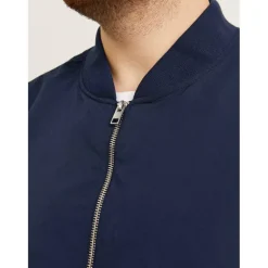 Men's Rush Plus Size Long Sleeve Bomber Jacket