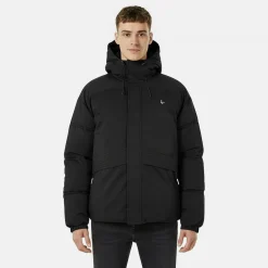Men's Salcombe Adjustable Hood Short Puffer Jacket