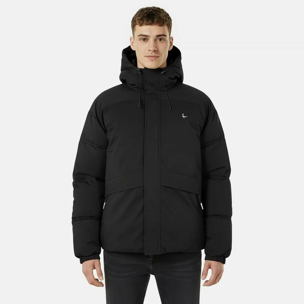 Men's Salcombe Adjustable Hood Short Puffer Jacket