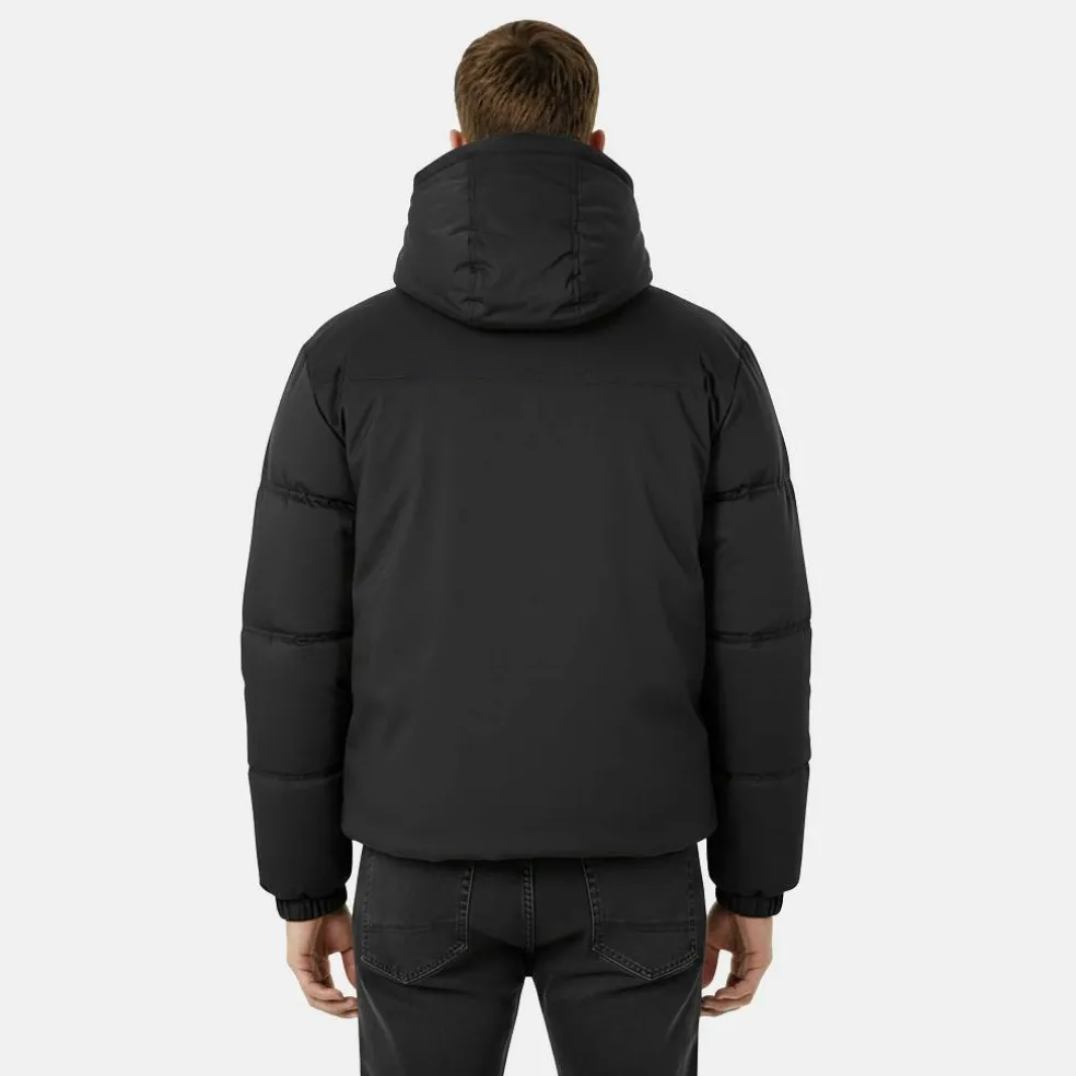 Men's Salcombe Adjustable Hood Short Puffer Jacket