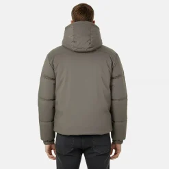 Men's Salcombe Adjustable Hood Short Puffer Jacket