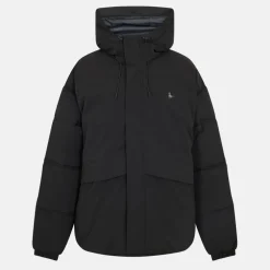 Men's Salcombe Adjustable Hood Short Puffer Jacket