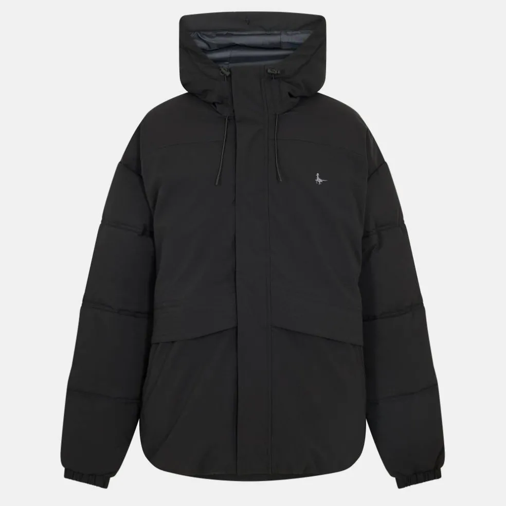 Men's Salcombe Adjustable Hood Short Puffer Jacket