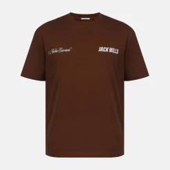 Men's Script Mix Cotton Short Sleeve Oversized T-Shirt