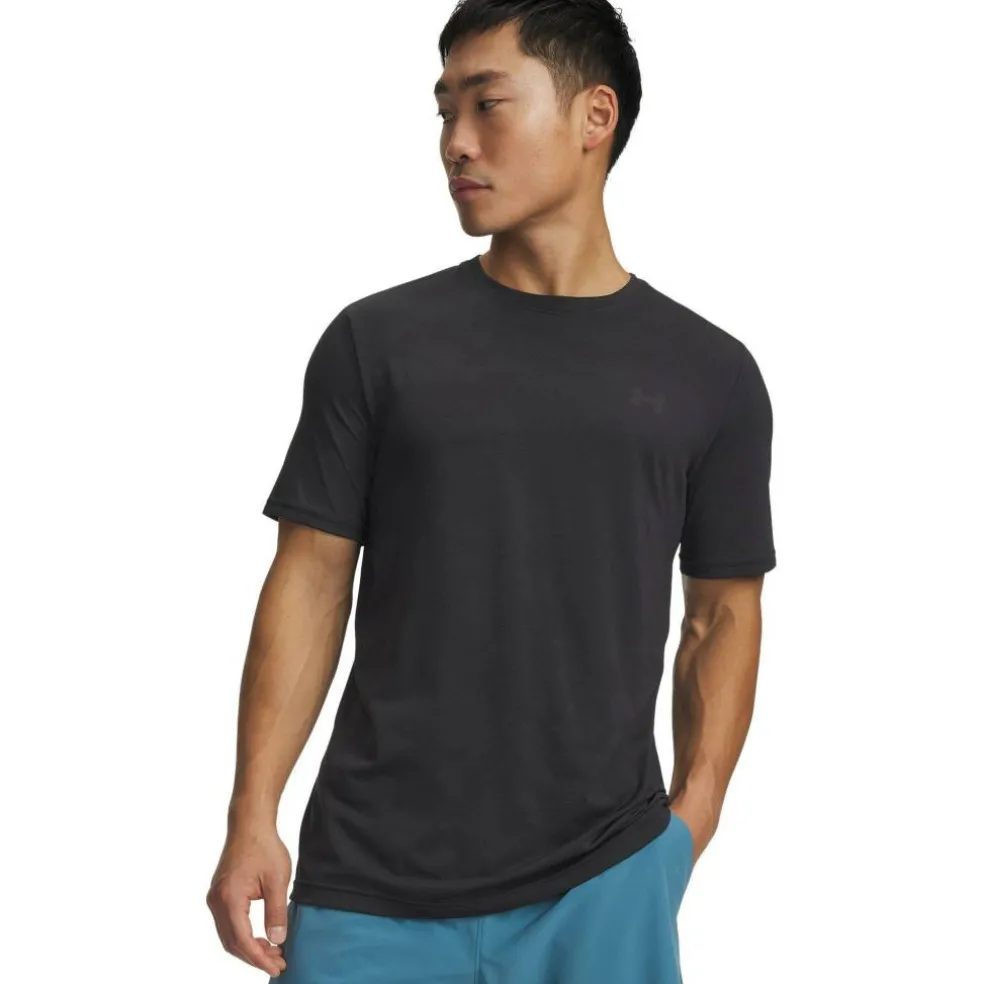 Men's Seamless Camo Short Sleeve Performance Gym Top