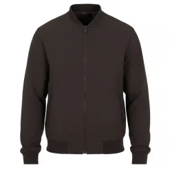 Men's Seersucker Bomber Jacket