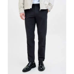 Men's Seersucker Cargo Trousers