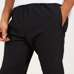Men's Seersucker Cuffed Trousers