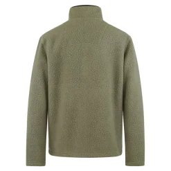 Men's Sherpa Long Sleeve Funnel Neck Zip Pocket Fleece