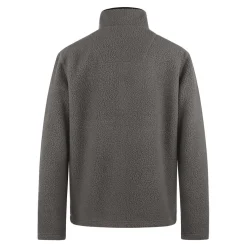 Men's Sherpa Long Sleeve Funnel Neck Zip Pocket Fleece