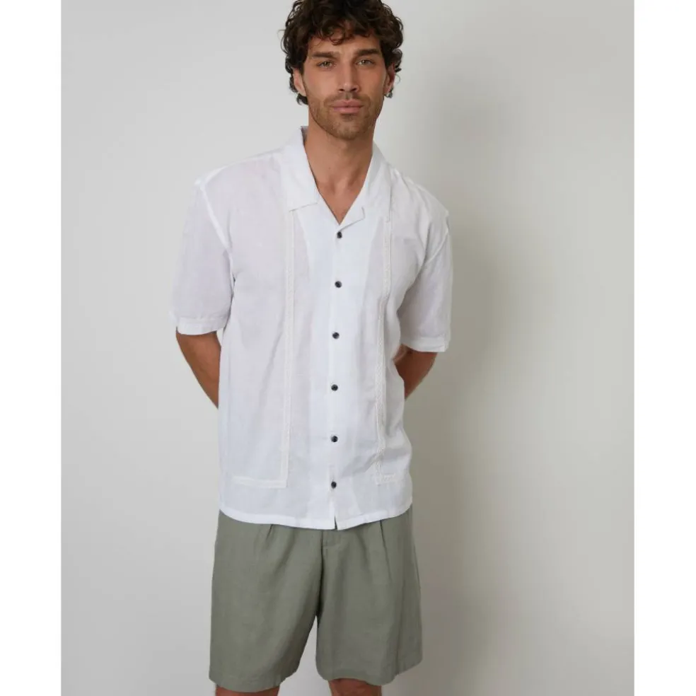 Men's Short-Sleeve Bowling Shirt