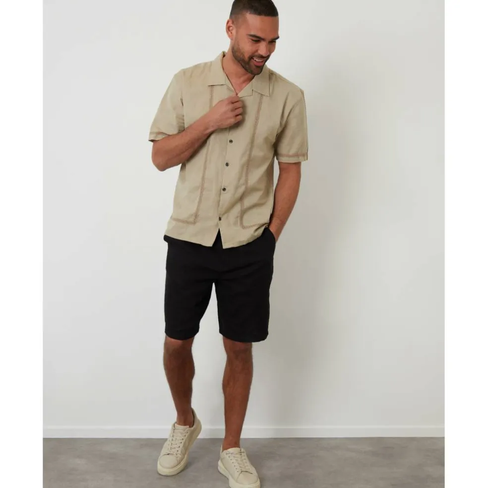 Men's Short-Sleeve Bowling Shirt