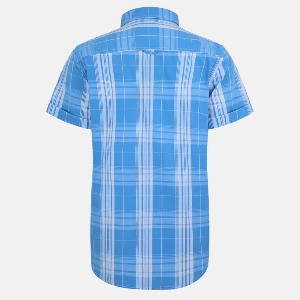 Men's Short-Sleeve Patterned Shirt