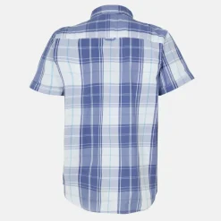 Men's Short-Sleeve Patterned Shirt