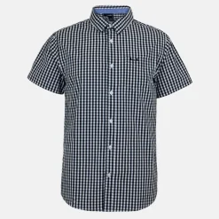 Men's Short-Sleeve Patterned Shirt