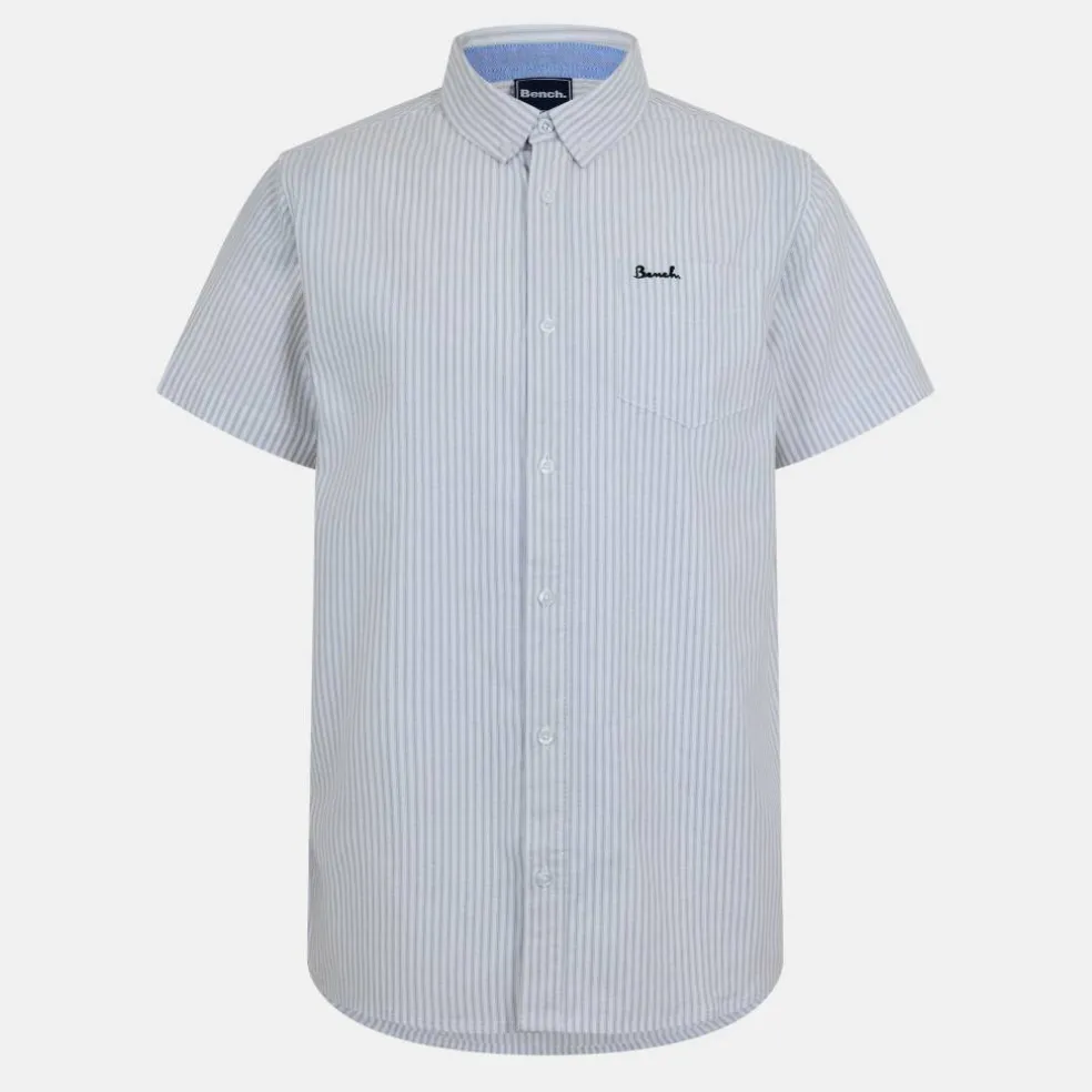 Men's Short-Sleeve Patterned Shirt