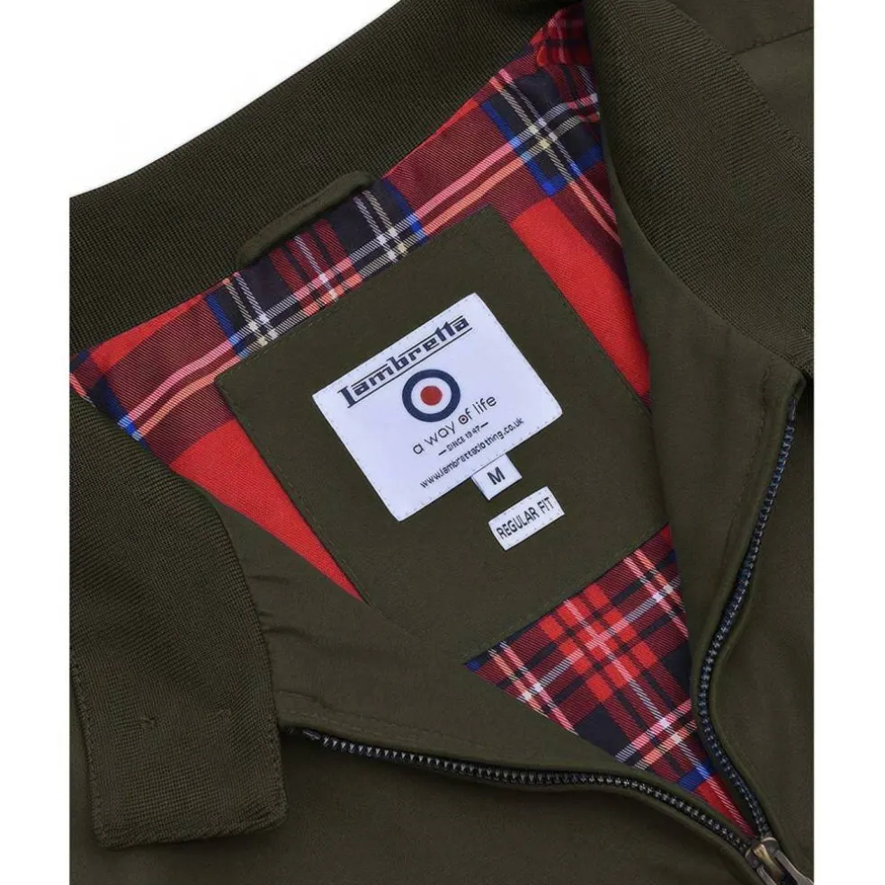 Men's Shower Resistant Harrington Bomber Jacket