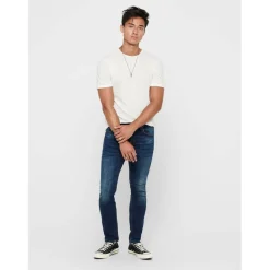 Men's Skinny Tapered Jeans