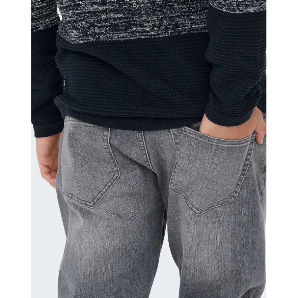 Men's Skinny Tapered Jeans