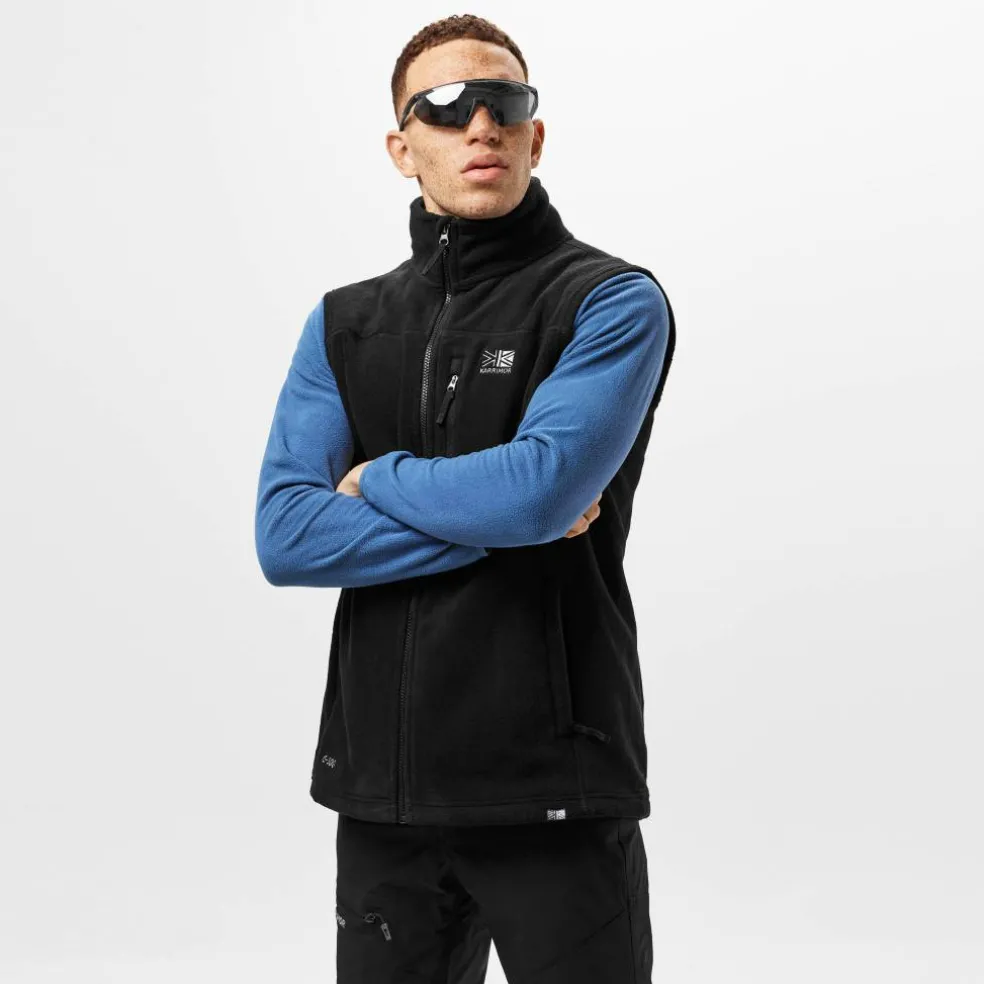 Men's Sleeveless Funnel Neck 3 Pocket Gilet