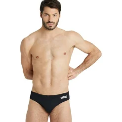 Mens Solid Team Swim Briefs