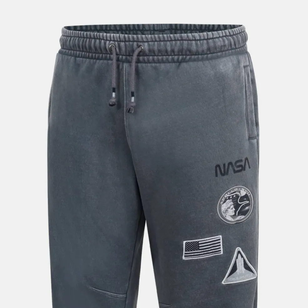 Mens Soul NASA Closed Hem Fleece Joggers