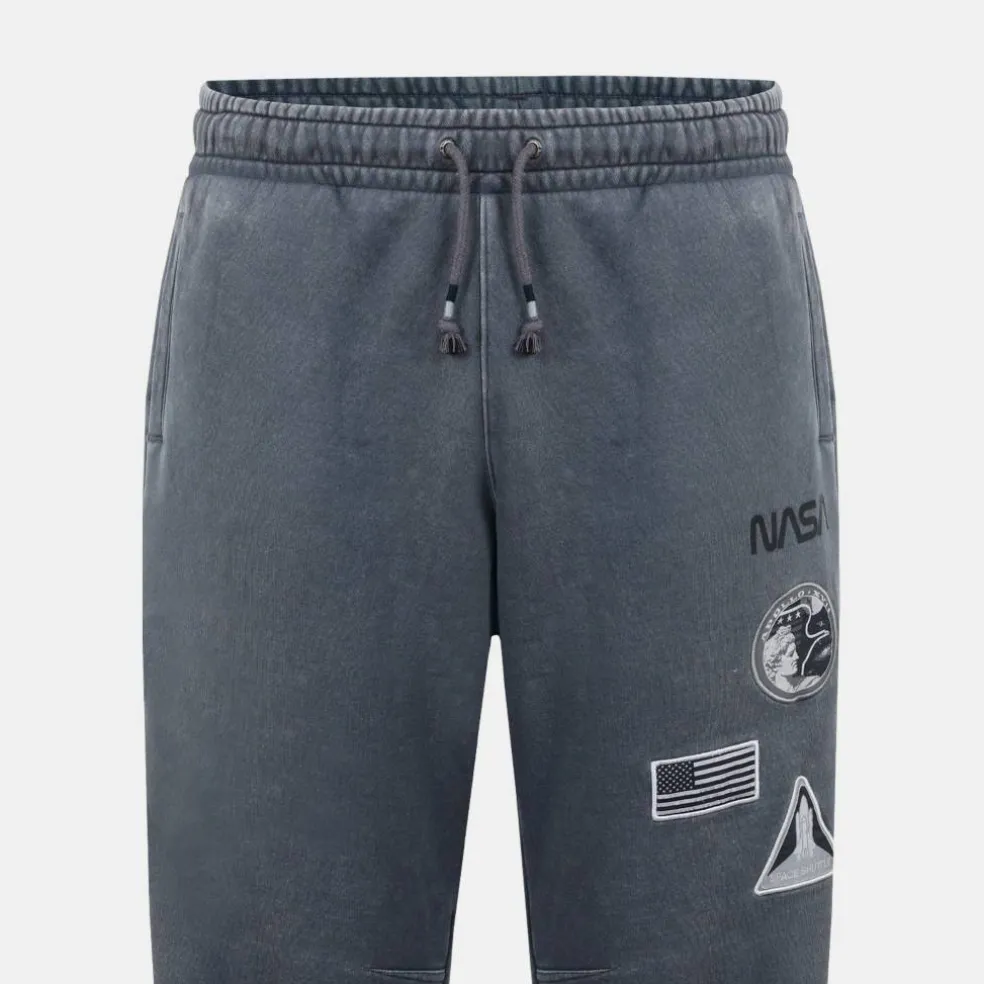 Mens Soul NASA Closed Hem Fleece Joggers