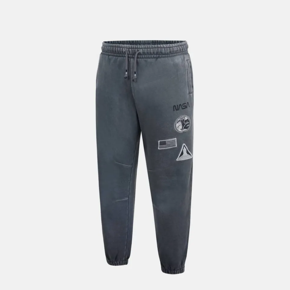 Mens Soul NASA Closed Hem Fleece Joggers